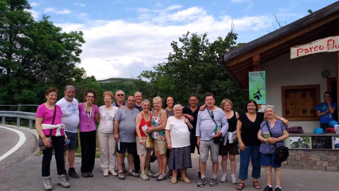 2020 - gita in Trentino al Parco Fluviale  Novella