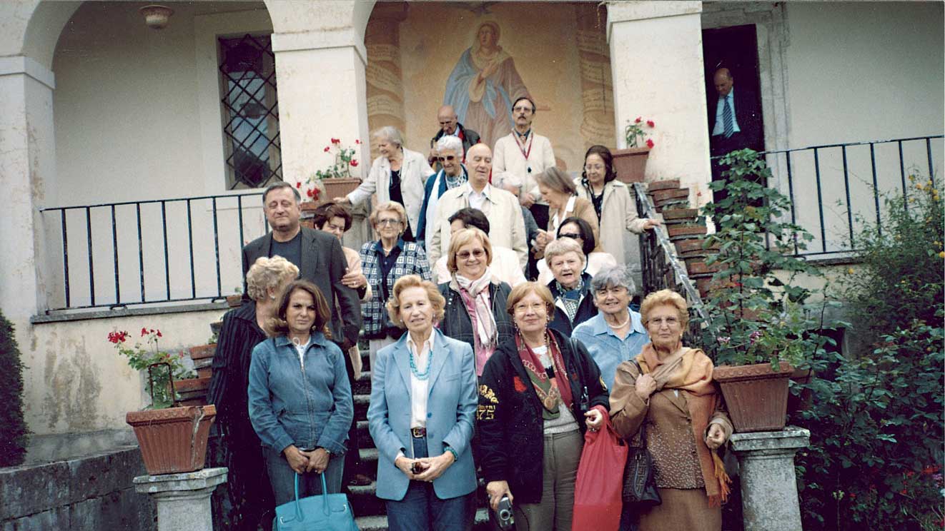 2007 visita all'Abbazia di Trisulti