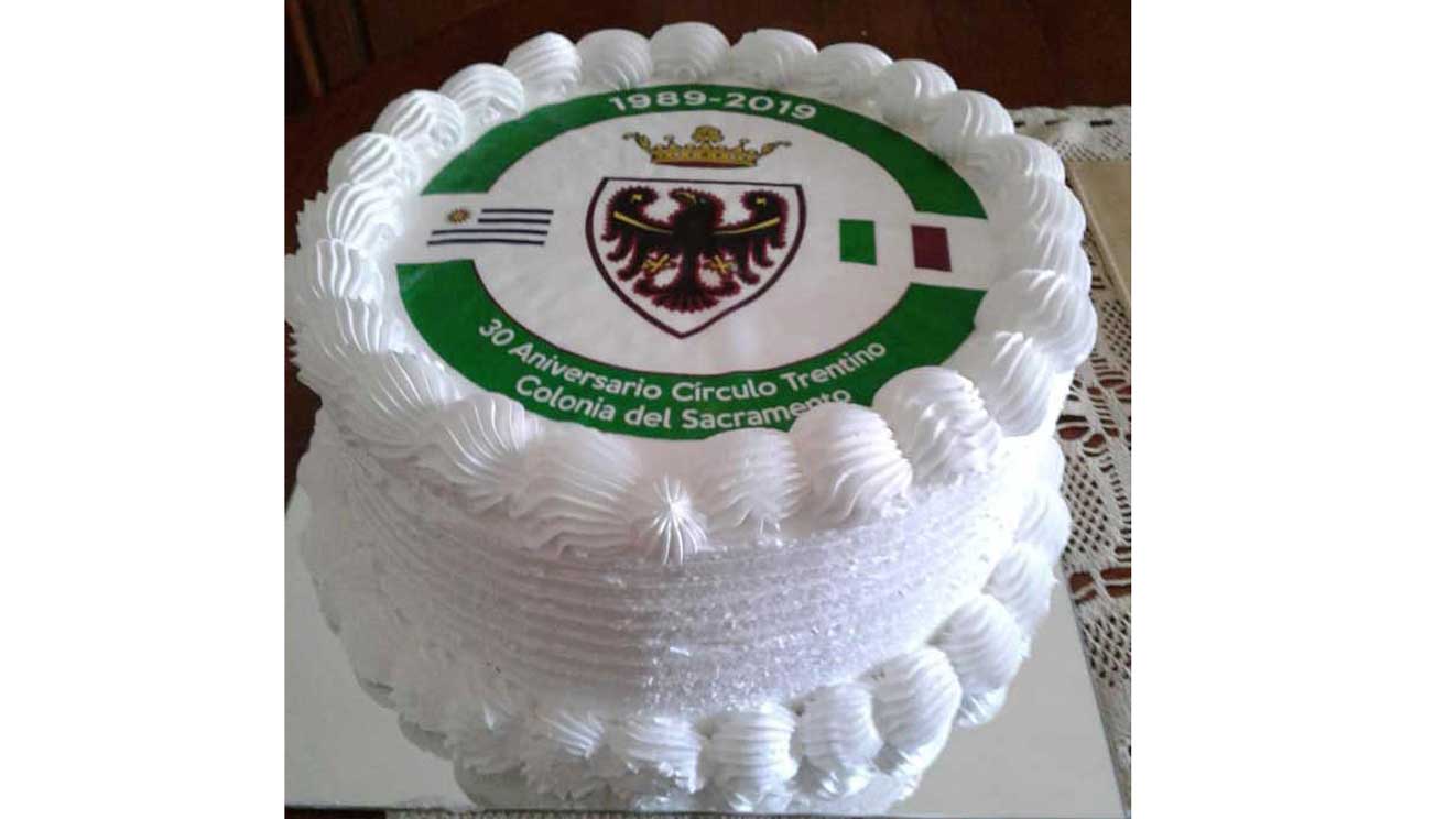 Torta per il 30° anniversario